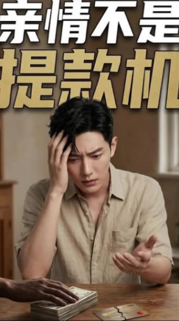 亲情不是提款机海报